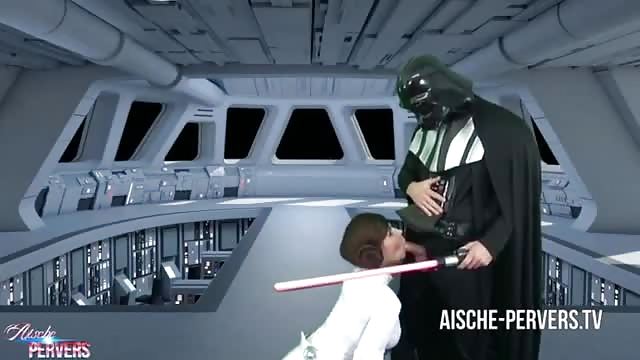 Darth Vader steckt sein Schwert in Leias Arsch